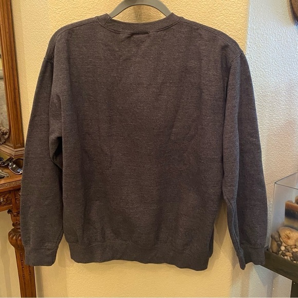 ZION NATIONAL PARK Women Gray Graphic Sweatshirt Size Medium-Has Flaws - Picture 3 of 7